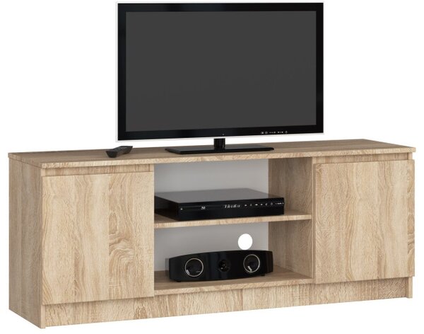 Stolík pod TV RTV 140 2D 1P sonoma