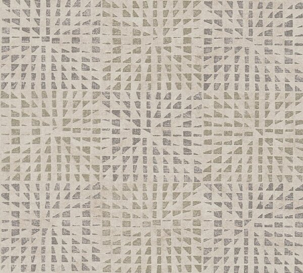 A.S. Création | Vliesová tapeta na stenu Geo Effect 38352-3 | 0,53 x 10,05 m | béžová, šedá