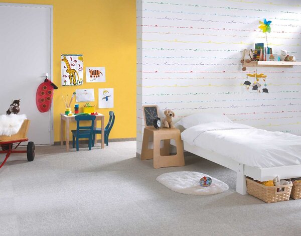 A.S. Création | Vliesová tapeta na stenu Little Love 38140-1V | 0,53 x 10,05 m | zelená, červená, biela, žltá