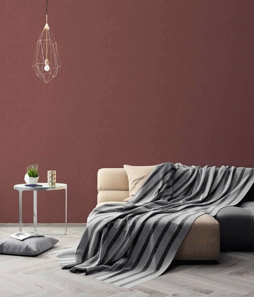 A.S. Création | Vliesová tapeta na stenu Geo Effect 38594-5 | 0,53 x 10,05 m | vínová