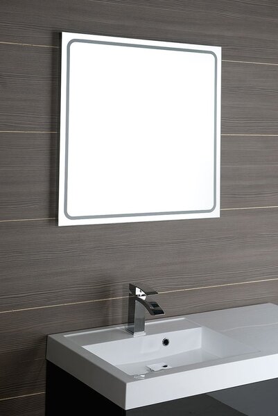 Sapho Sapho, GEMINI LED podsvietené zrkadlo 900x500mm, GM090