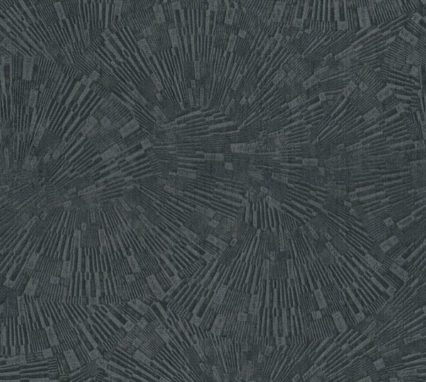 A.S. Création | Vliesová tapeta na stenu Titanium 3 38203-5 | 0,53 x 10,05 m | čierna, hnedá, šedá