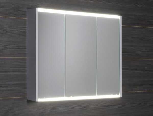 Sapho Sapho, BATU galérka 2x LED osvetlení, 100x71x15cm, biela, 1141130