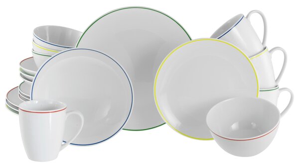 KOMBINOVANÝ SERVIS Luna Color Line 20-dielne Creatable - Online Only bytové doplnky, Online Only