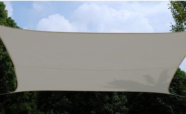 Béžová tieniaca plachta 500x500 cm - Rojaplast