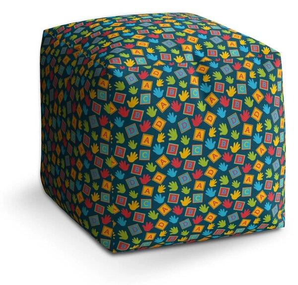 Sablio Taburet ABC - 40x40x40 cm