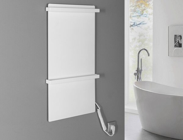 Sapho Sapho, ELMIS Elektrický sušiak uterákov 400x800mm, 120W, hliník, antracit, EB430