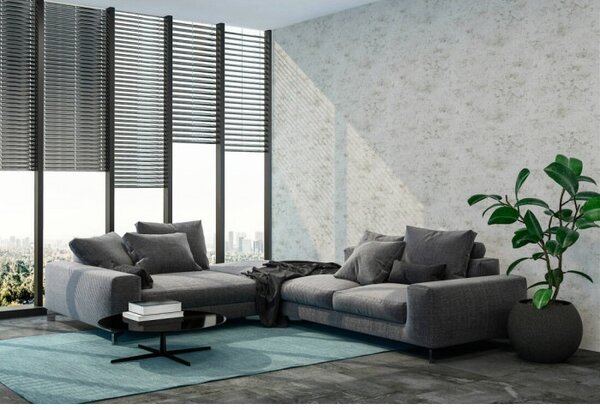 A.S. Création | Vliesová tapeta na stenu New Walls 37429-2 | 0,53 x 10,05 m | šedá
