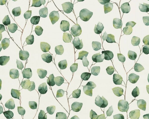 A.S. Création | Vliesová tapeta na stenu Greenery 37044-1 | 0,53 x 10,05 m | zelená, biela