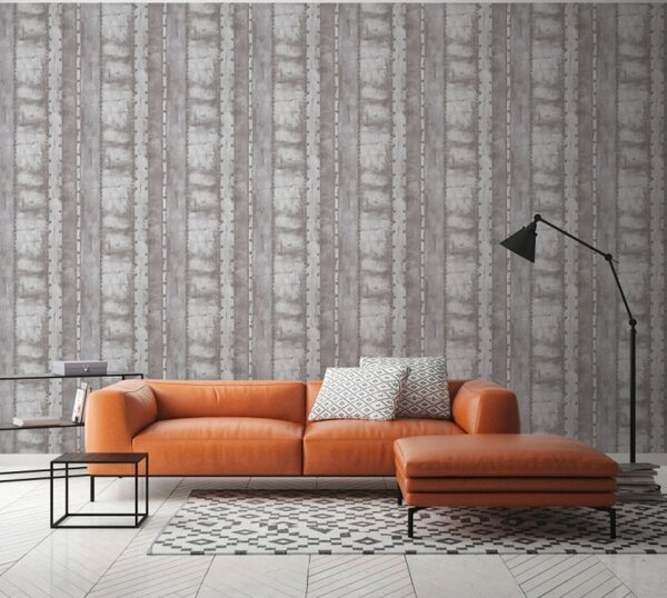 A.S. Création | Vliesová tapeta na stenu Industrial 37743-2 | 0,53 x 10,05 m | biela, šedá