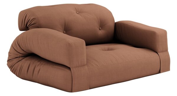 Oranžová rozkladacia pohovka 140 cm Hippo - Karup Design