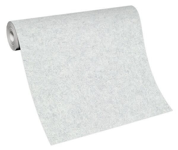 DIMEX | Vliesová tapeta na stenu WPE-902053 | 0,53 x 10,05 m | biela, metalická