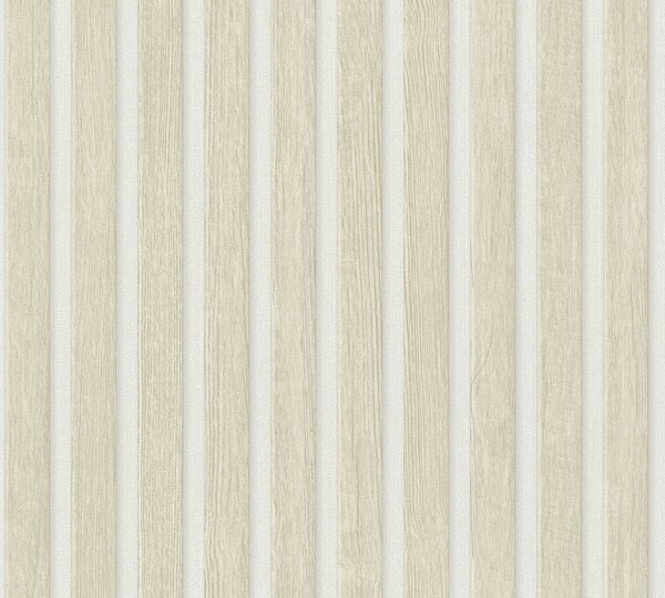 A.S. Création | Vliesová tapeta na stenu Elements 39109-7 | 0,53 x 10,05 m | krémová, béžová