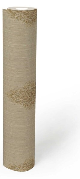 A.S. Création | Vliesová tapeta na stenu Luxury Wallpaper 31946-3 | 0,53 x 10,05 m | béžová, zlatá