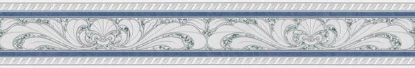 A.S. Création | Vinylová bordúra na stenu Only Borders 6816-45 | 10 cm x 5 m | zelená, modrá, viacfarebná