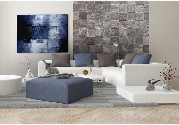 DIMEX | Vliesová fototapeta na stenu Obklad steny MS-3-0175 | 225 x 250 cm | šedá