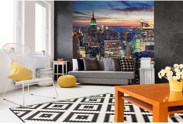 DIMEX | Vliesová fototapeta na stenu Mrakodrapy v New Yorku MS-3-0014 | 225 x 250 cm | viacfarebná