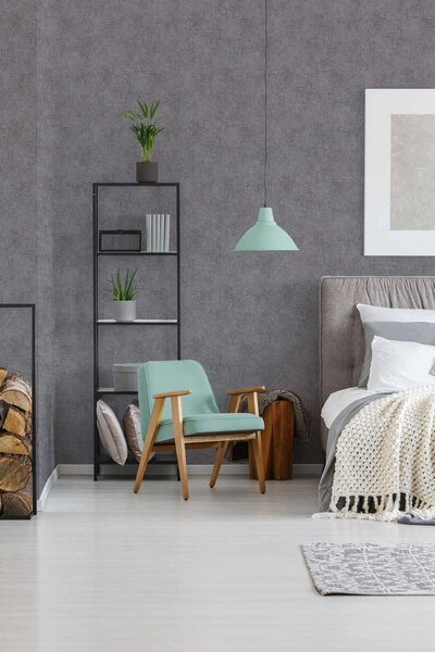 A.S. Création | Vliesová tapeta na stenu Trendwall 2 38089-1 | 0,53 x 10,05 m | čierna, metalická, šedá, ružová