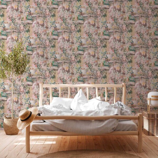 A.S. Création | Vliesová tapeta na stenu Dream Flowery 38173-2 | 0,53 x 10,05 m | viacfarebná