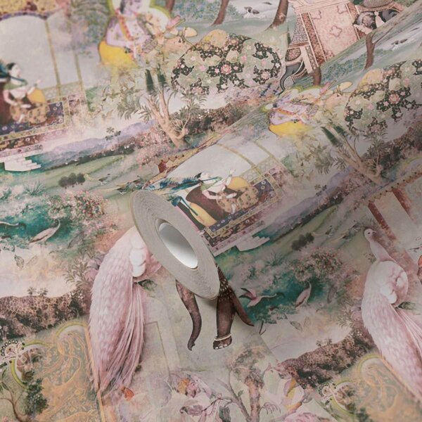 A.S. Création | Vliesová tapeta na stenu Dream Flowery 38173-2 | 0,53 x 10,05 m | viacfarebná