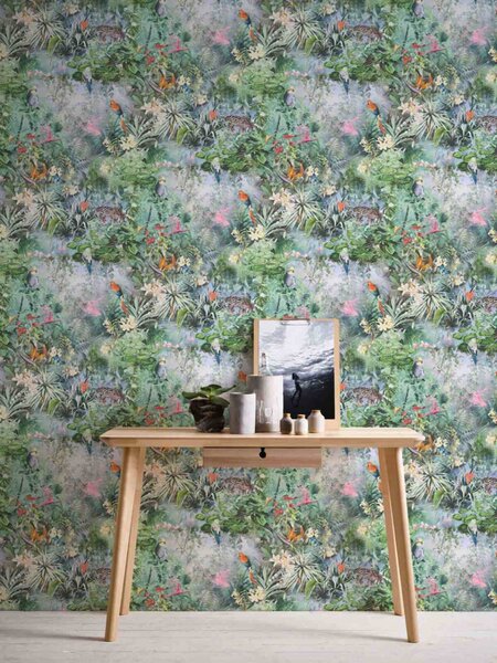A.S. Création | Vliesová tapeta na stenu Dream Flowery 38179-2 | 0,53 x 10,05 m | viacfarebná