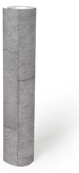 A.S. Création | Vliesová tapeta na stenu Titanium 3 38201-1 | 0,53 x 10,05 m | šedá