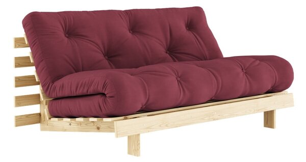 Červená rozkladacia pohovka 160 cm Roots - Karup Design