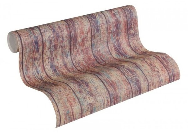A.S. Création | Vliesová tapeta na stenu Boho Love 36460-1 | 0,53 x 10,05 m | tyrkysová, biela, červená, béžová