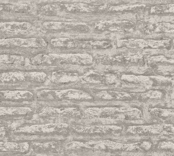 A.S. Création | Vliesová tapeta na stenu Attractive 2 39027-4 | 0,53 x 10,05 m | biela, šedá