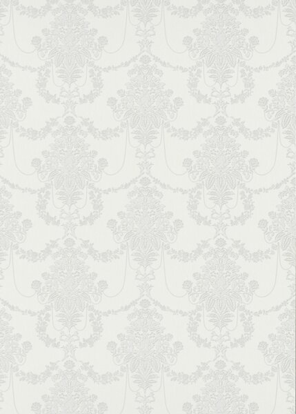 DIMEX | Vliesová tapeta na stenu WPE-901666 | 0,53 x 10,05 m | krémová, metalická, strieborná