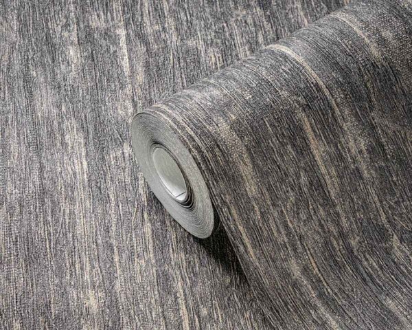 A.S. Création | Vliesová tapeta na stenu Smart Surfaces 39561-5 | 0,53 x 10,05 m | šedá, béžová, hnedá