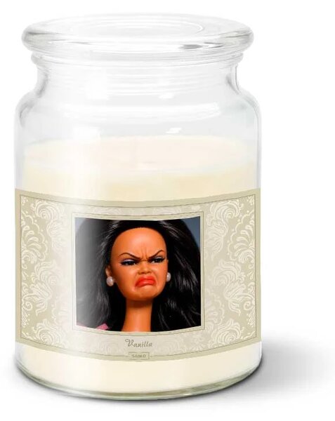 Sablio Sviečka Nahnevaná Barbie - Meme Barbie - 500 g