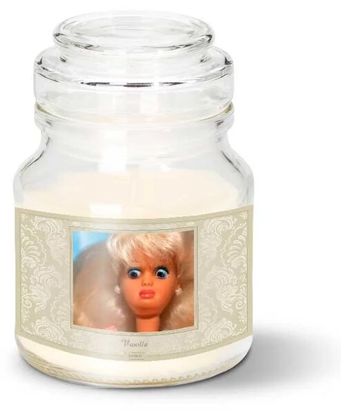 Sablio Sviečka WTF Barbie - Meme Barbie - 120 g