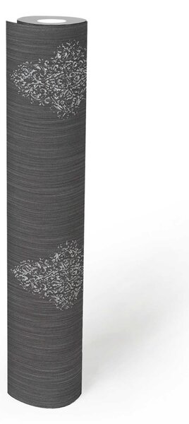 A.S. Création | Vliesová tapeta na stenu Luxury Wallpaper 31946-4 | 0,53 x 10,05 m | šedá, metalická