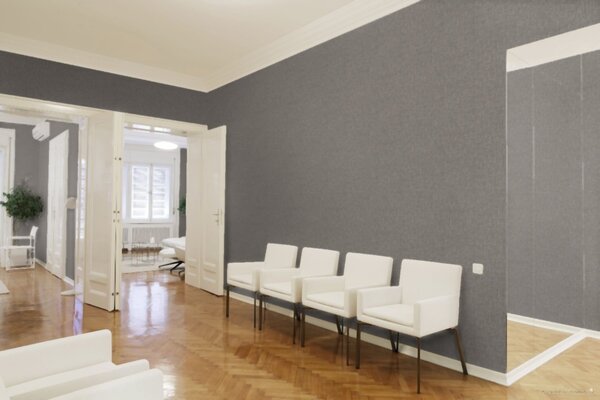 A.S. Création | Vliesová tapeta na stenu Versace 96233-7 | 0,70 x 10,05 m | šedá, metalická