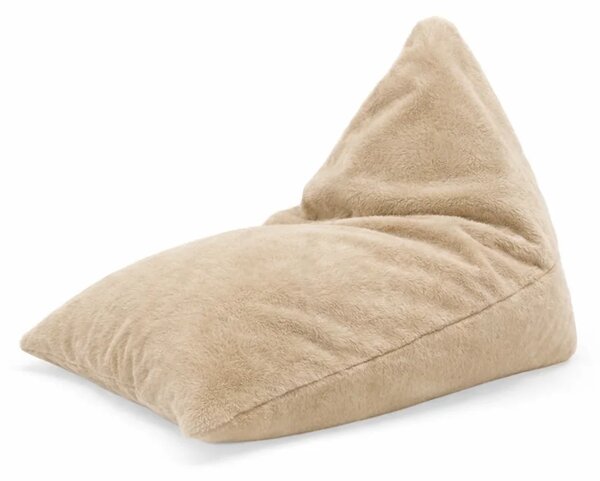 Sablio Sedací vak Triangel SOFTY - Sand - 120 x 100 x 100 cm