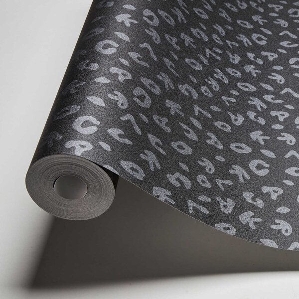 A.S. Création | Vliesová tapeta na stenu Karl Lagerfeld 37856-5 | 0,53 x 10,05 m | čierna, šedá