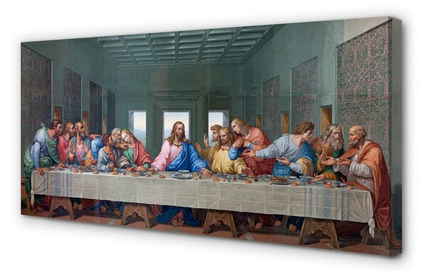 Obraz canvas Posledná večera - Leonardo da Vinci 100x50 cm