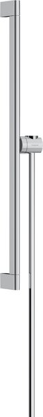 Hansgrohe Unica - Sprchová tyč S Puro 650 mm s ľahko posuvným držiakom a sprchovou hadicou, chróm 24402000