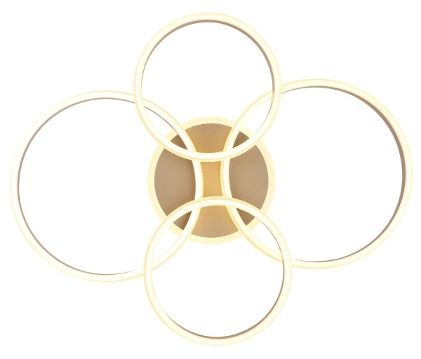Globo 67260-90SA - LED stmievateľné stropné svietidlo RUBIO LED/92W/230V 3000K 68x84,5 cm