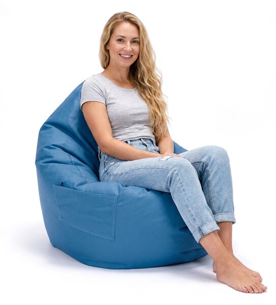 INTERMEDIC SK Sedací vak ZAC | Polyester Farba: NC21 - modrá