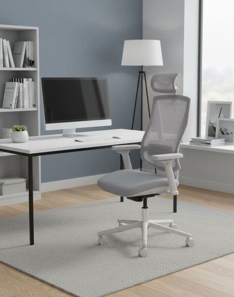 Kancelárska stolička Futura 4S Grey Plus