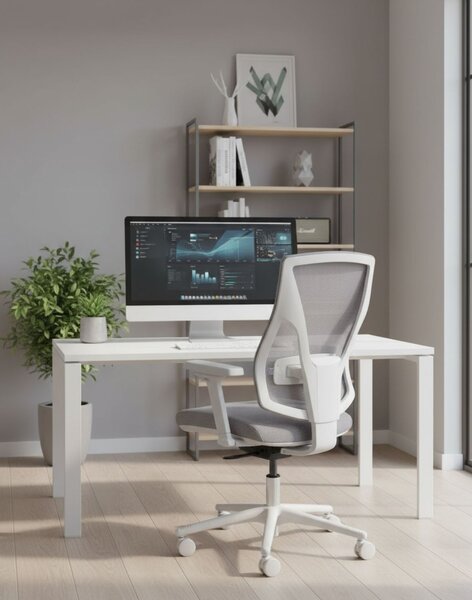 Kancelárska stolička Futura 3S Grey Plus