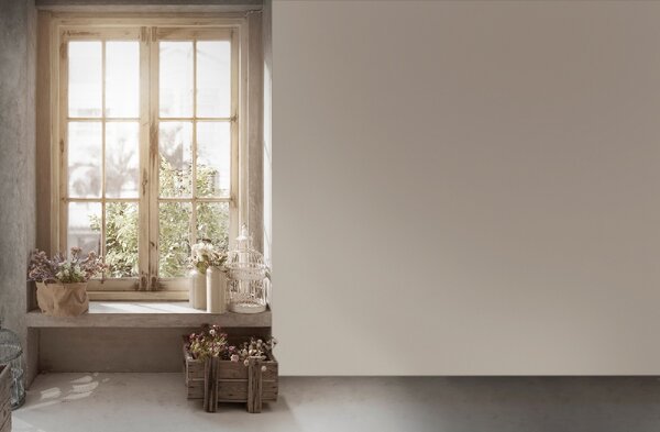 A.S. Création | Vliesová tapeta na stenu Maison Charme 3908-51 | 0,53 x 10,05 m | biela, krémová