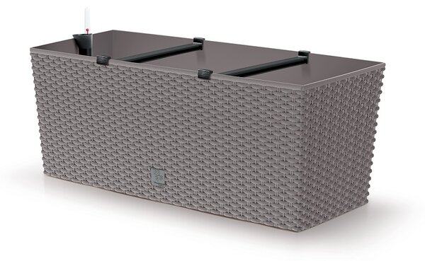 Prosperplast Truhlík RATAN CASE mocca, variant 51,4 cm