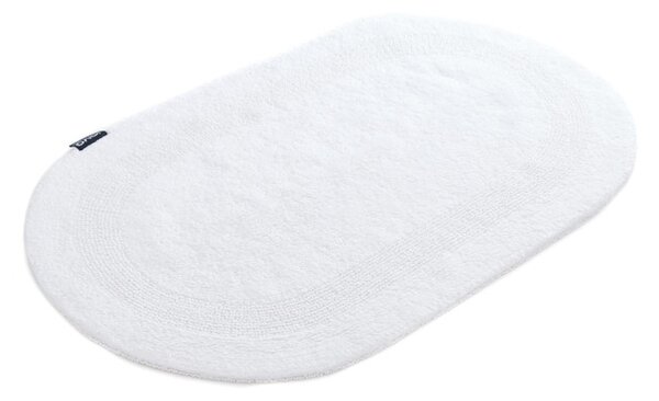 Kúpeľňový koberček Javo Cotton biely ovál