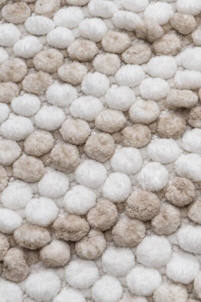Kúpeľňový koberček WEAVE béžový