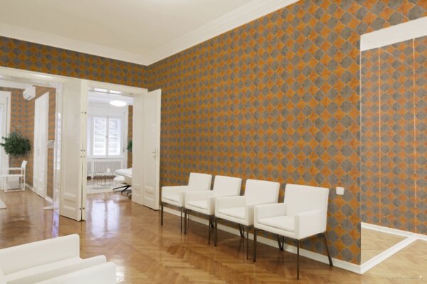 A.S. Création | Vliesová tapeta na stenu New Walls 37421-2 | 0,53 x 10,05 m | béžová, krémová, žltá
