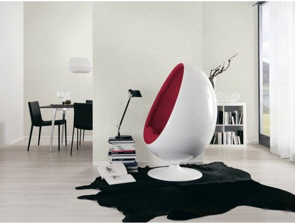A.S. Création | Vliesová tapeta na stenu Geo Nordic 37535-1 | 0,53 x 10,05 m | biela, šedá