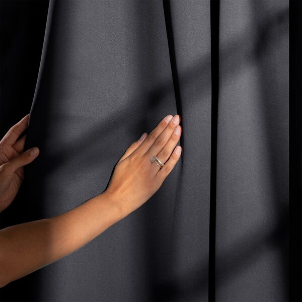 Tmavosivý dimout záves 140x245 cm Kierra – Restilo